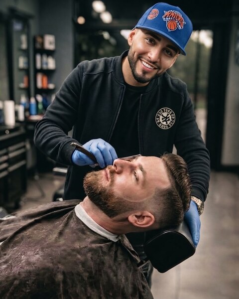 Matías, Senior Barber at Viking Barber Studio - Fades, Beard and Lineup specialist